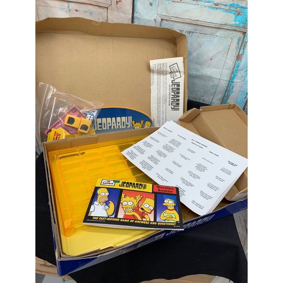 Simpsons Jeopardy Game **Missing 2 clickers, 2003 Edition, Pressman Toy Co - Picture 5 of 5